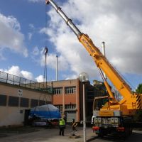 Hopital Robert Ballanger : Mise en place de groupes électrogènes